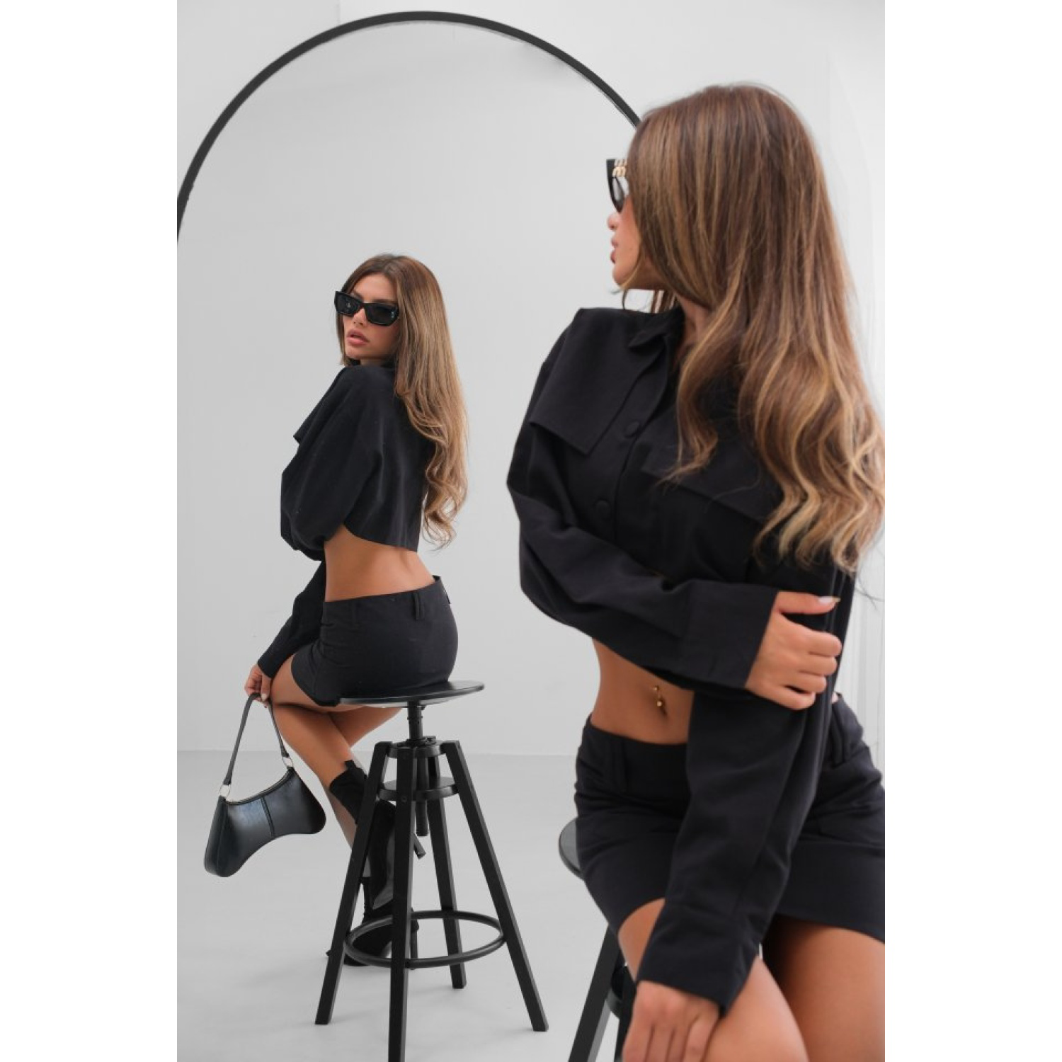 Lucky Life Kadın Kemer Detay Mini Etek Lucky Life Kadın Kemer Detay Mini Etek