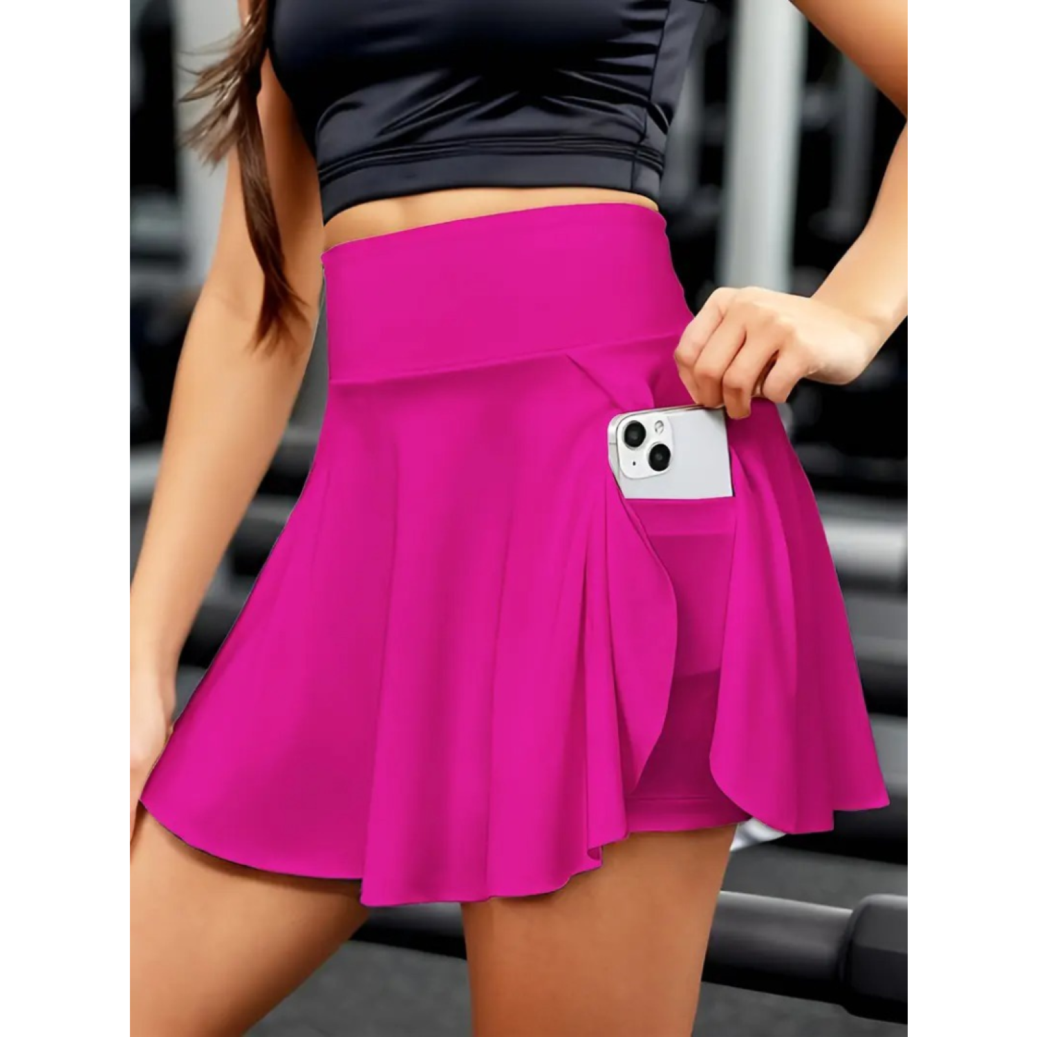 Lucky Life Kadın Yüksek Bel Cepli Sandy Short Etek Lucky Life Kadın Yüksek Bel Cepli Sandy Short Etek