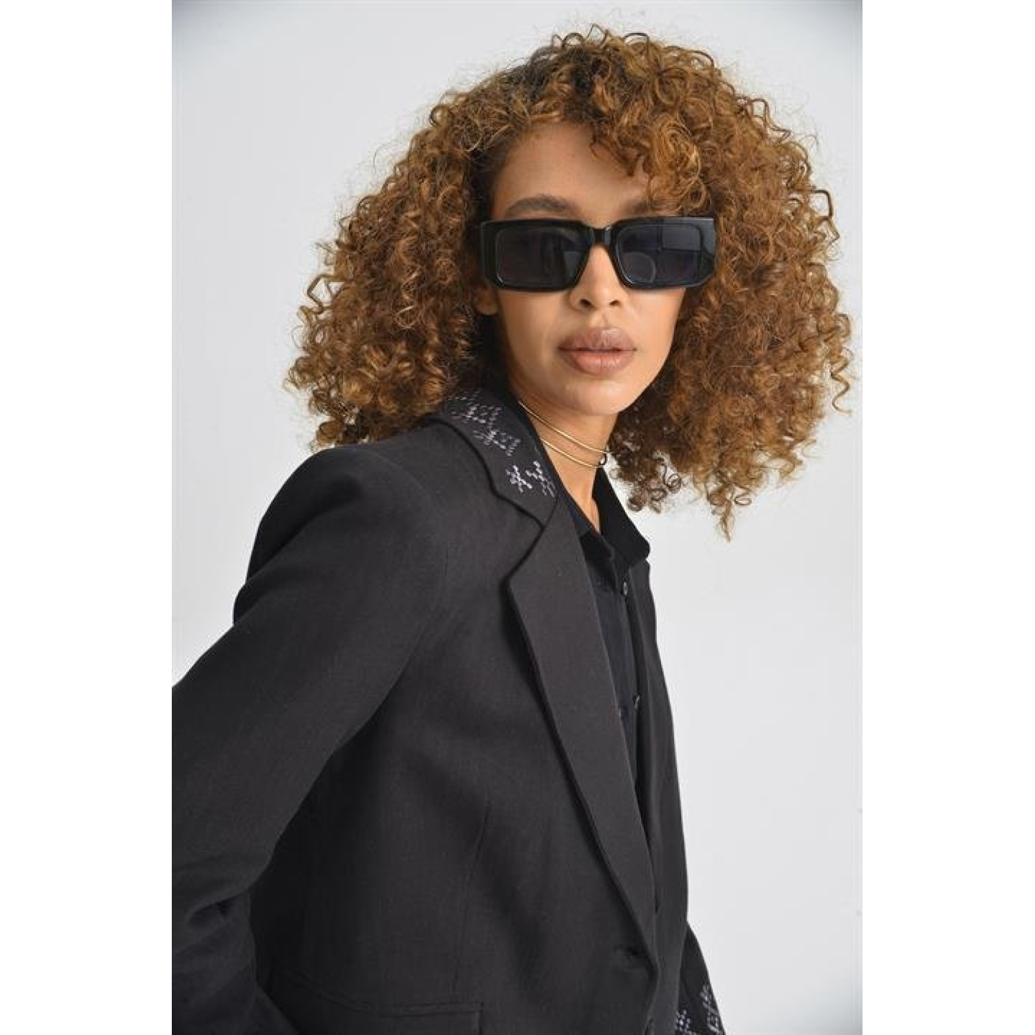 Lucky Life Kadın Nakışlı Blazer Ceket