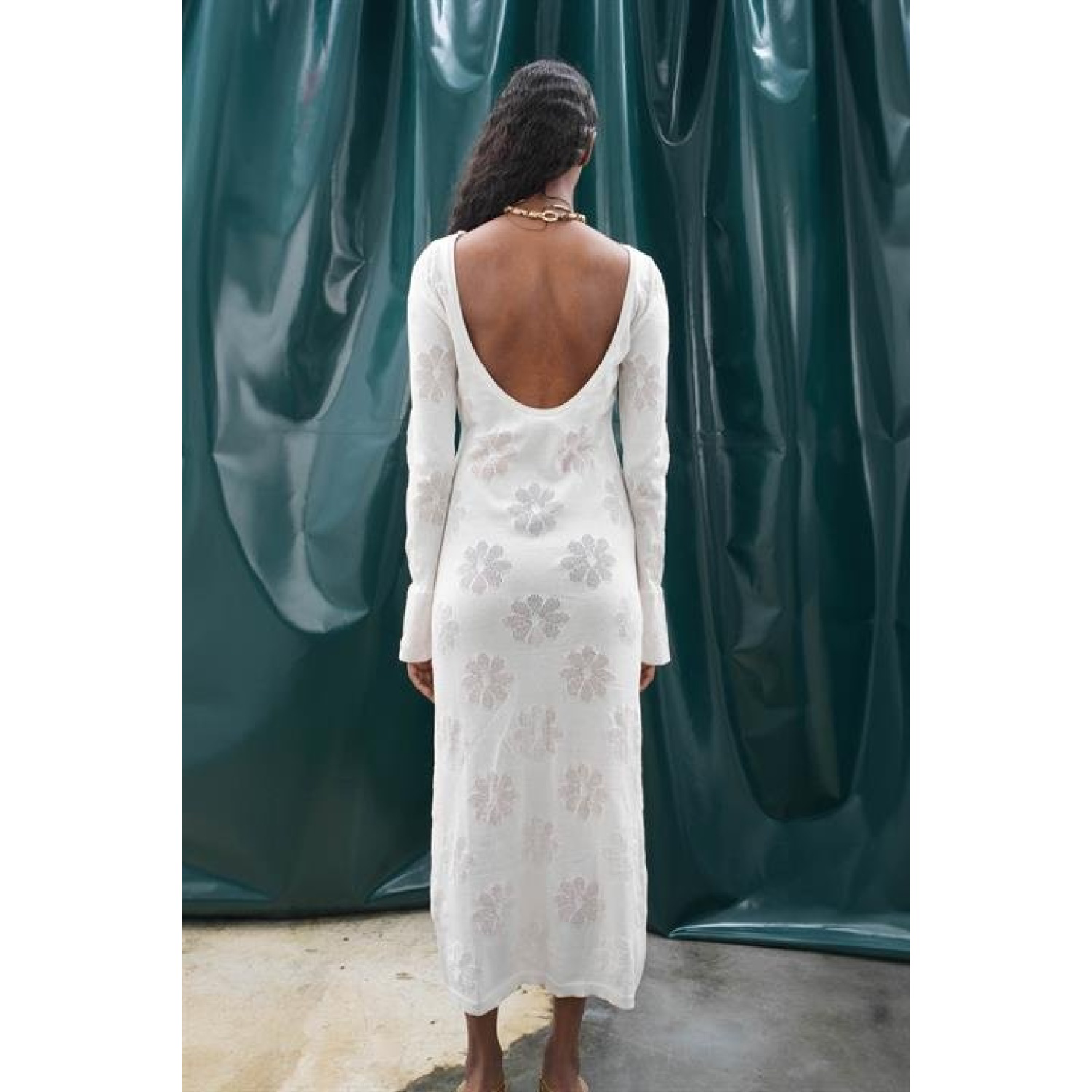 Lucky Life Kadın Çiçek Desenli Maxi Boy Elbise Lucky Life Kadın Çiçek Desenli Maxi Boy Elbise