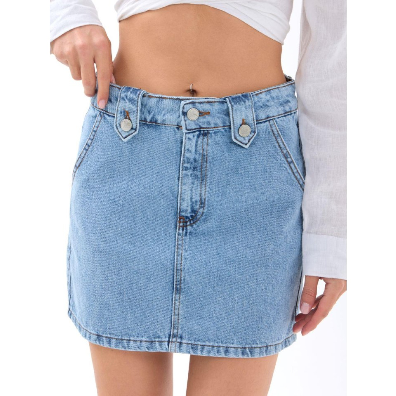 Lucky Life Kadın ETEK-MAVİ