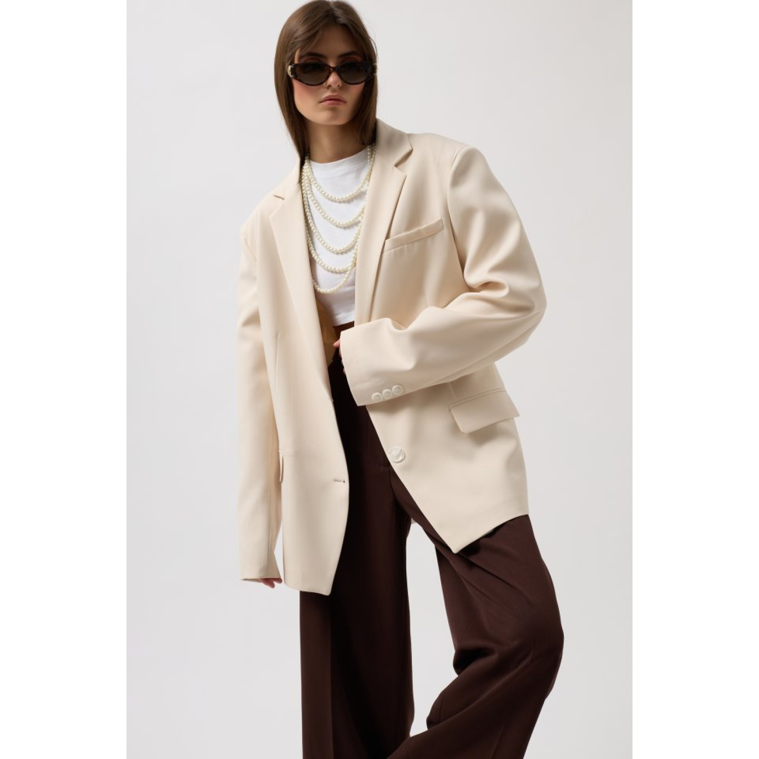 Lucky Life Kadın Oversize Ceket