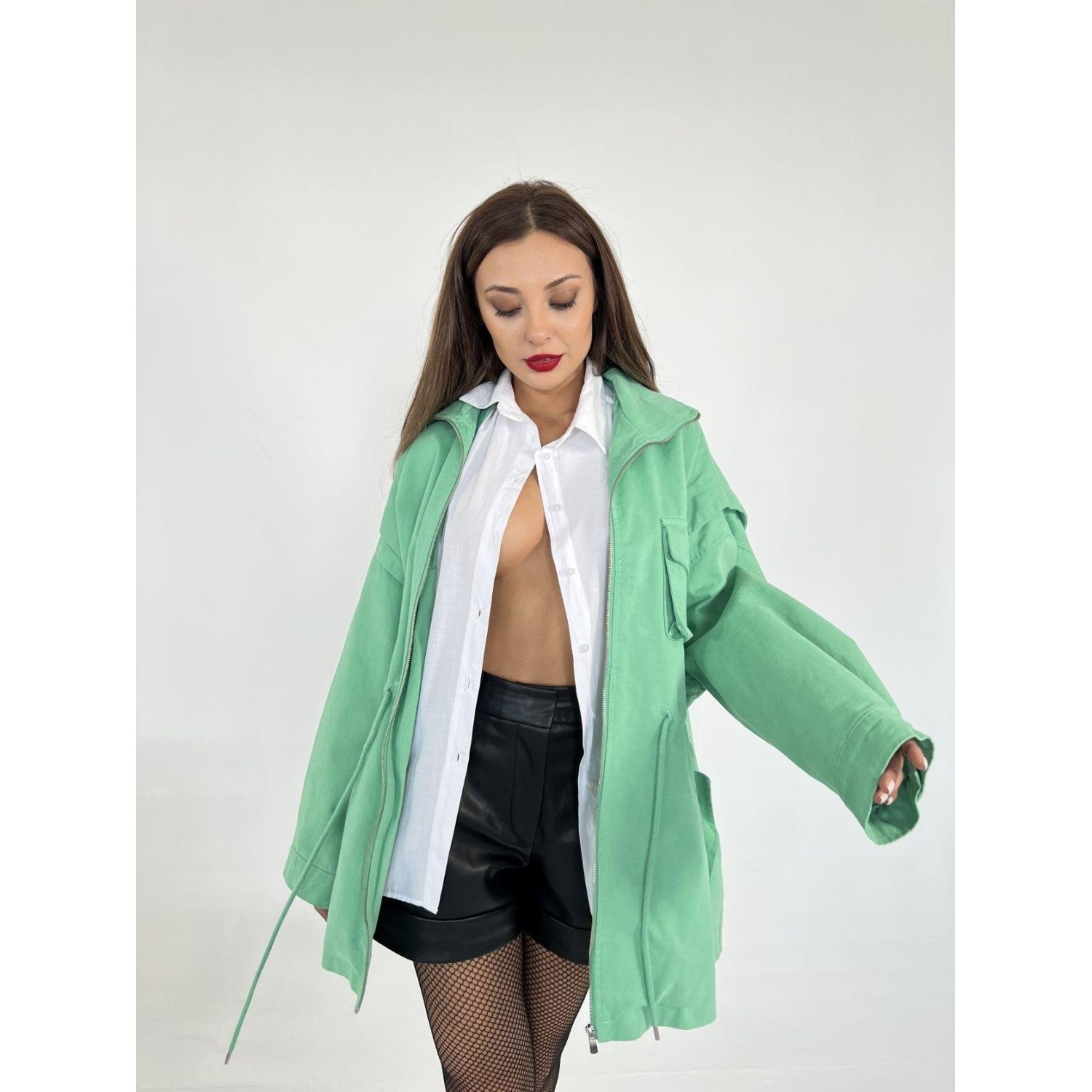 Lucky Life Kadın MONT-YEŞİL