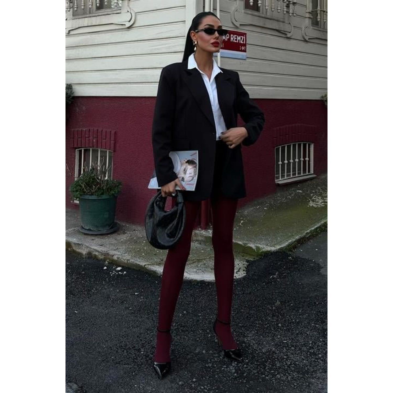 Lucky Life Kadın Premium Kumaş Blazer Ceket