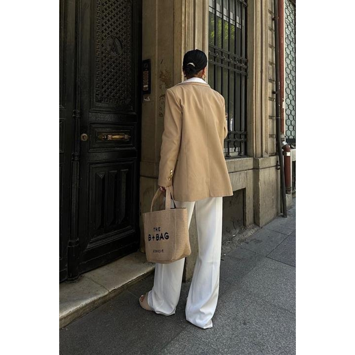 Lucky Life Kadın Blazer Keten Ceket  6105