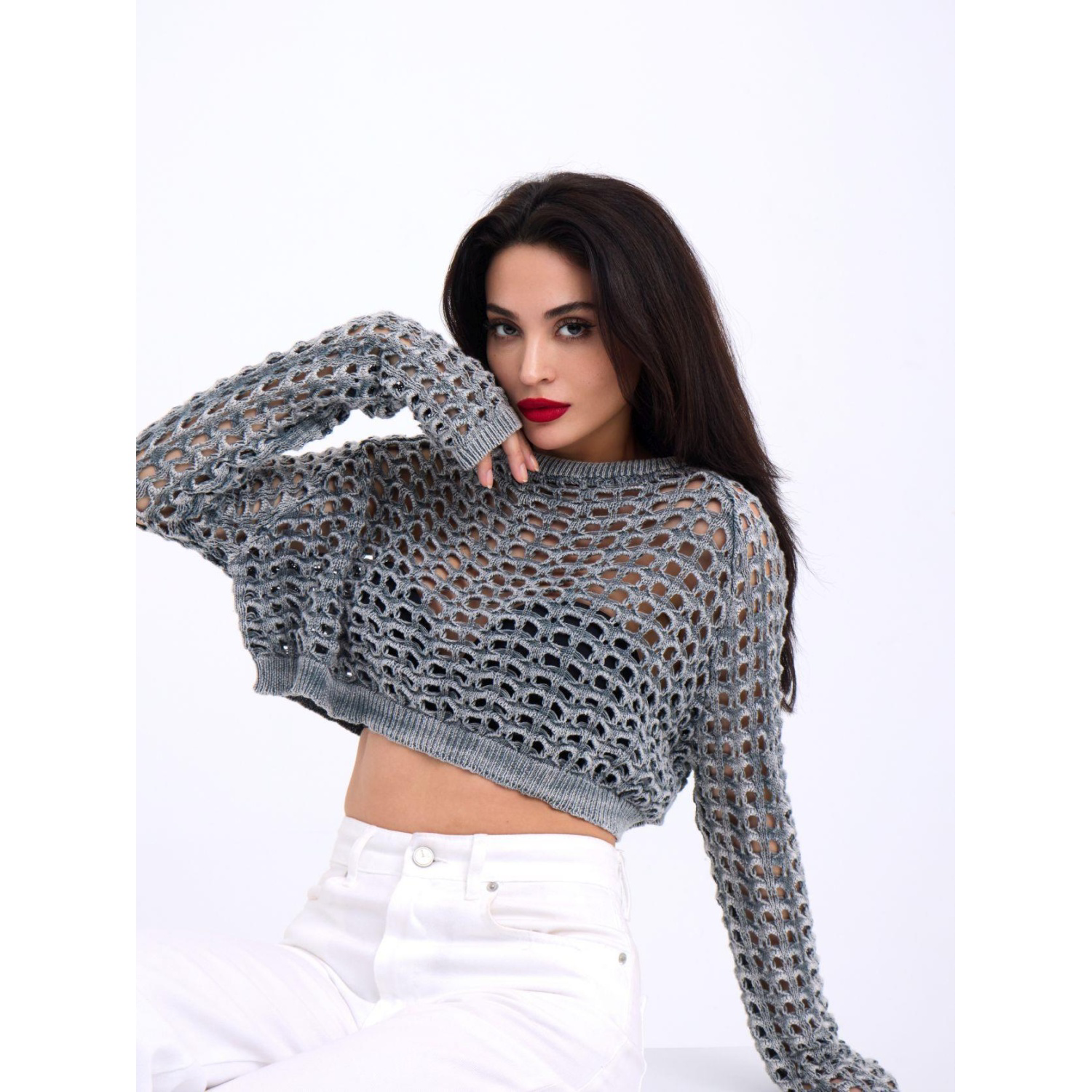 Lucky Life Kadın 58 TRİKO FİLE BOLERO-GRİ Lucky Life Kadın 58 TRİKO FİLE BOLERO-GRİ