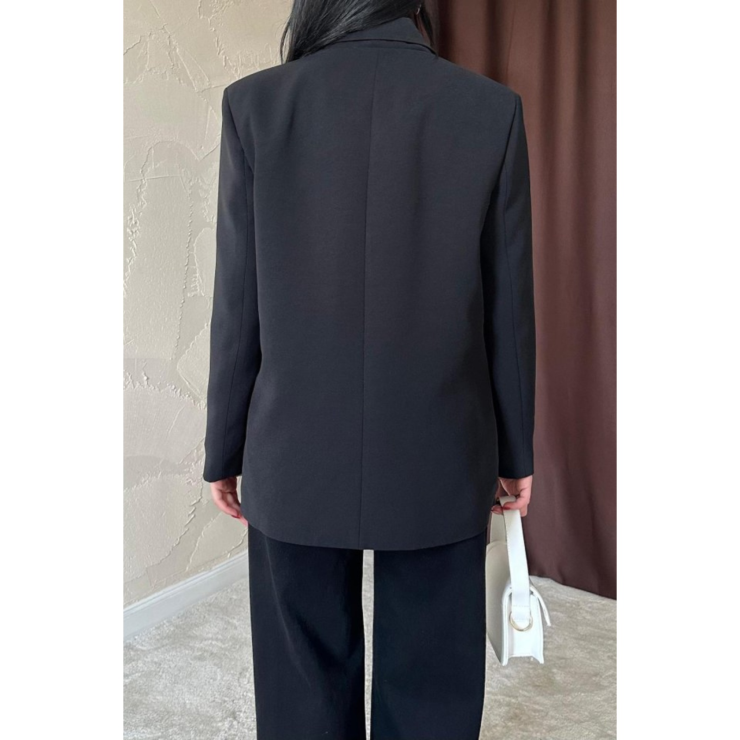 Lucky Life Kadın Siyah Blazer Ceket