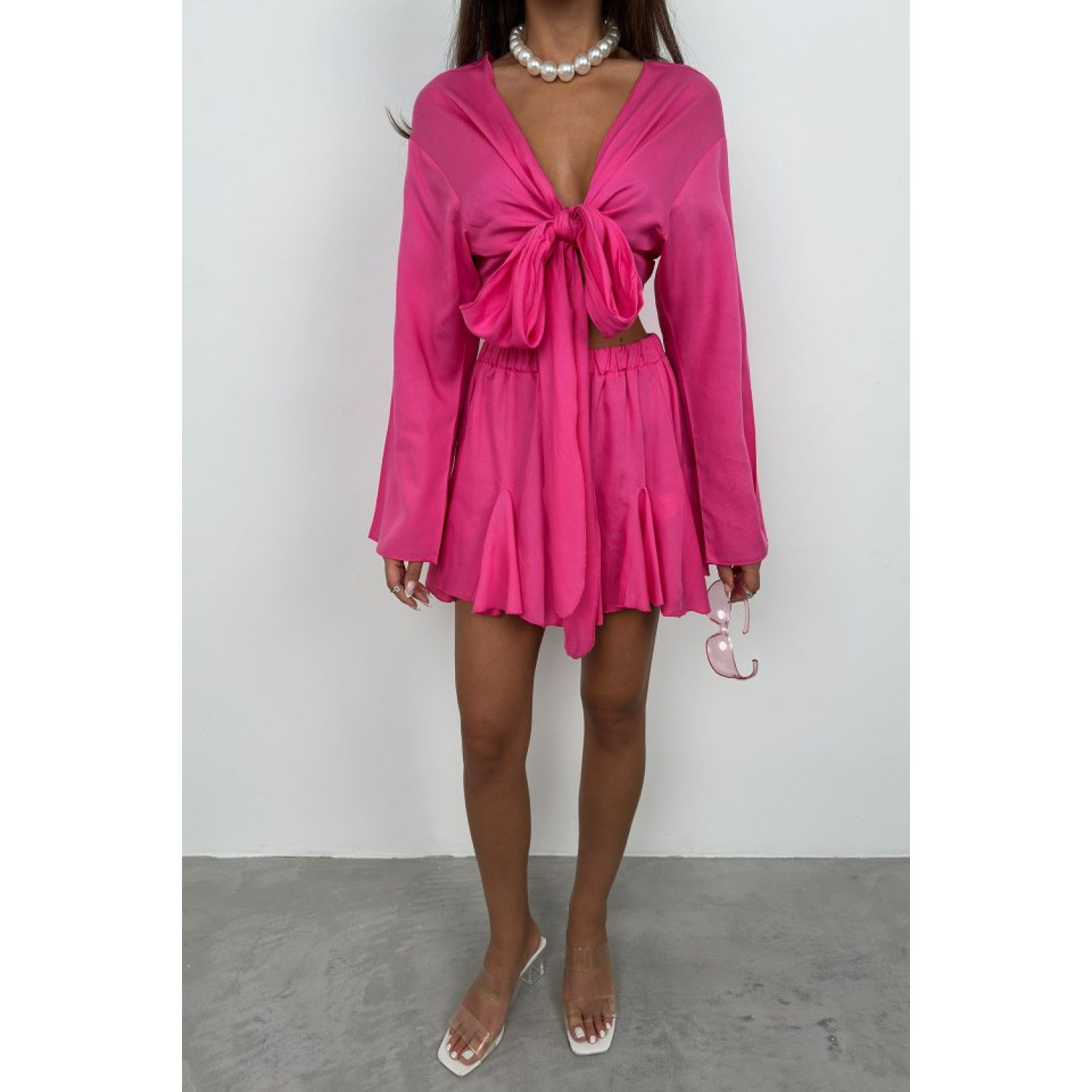 Lucky Life Kadın Bel Lastikli Kiloş Etek