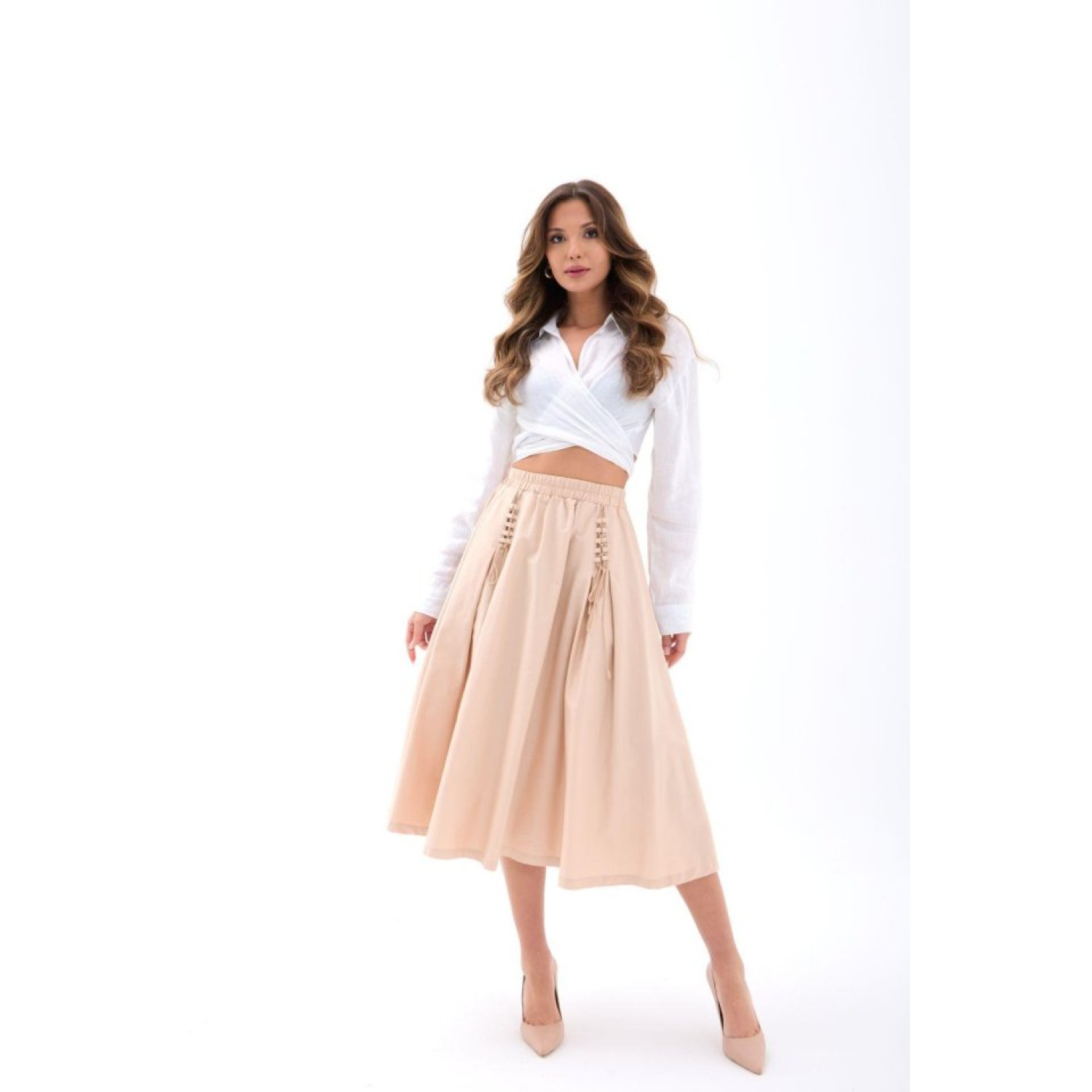 Lucky Life Kadın ETEK-BEJ