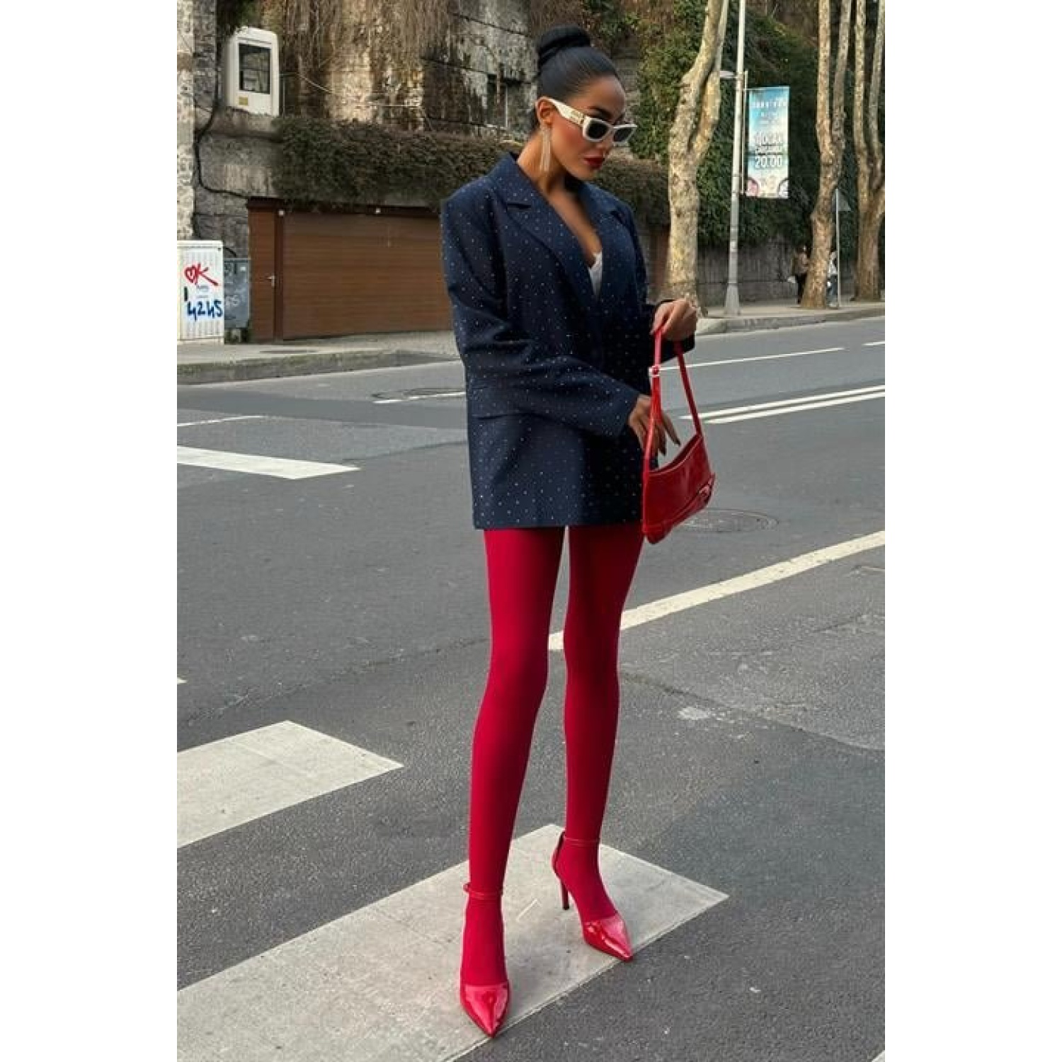 Lucky Life Kadın Taş Detaylı Lucky Life Kadın Premium Blazer Ceke