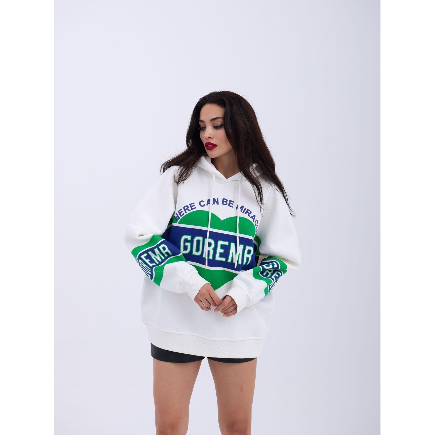 Lucky Life Kadın  SWEAT-EKRU