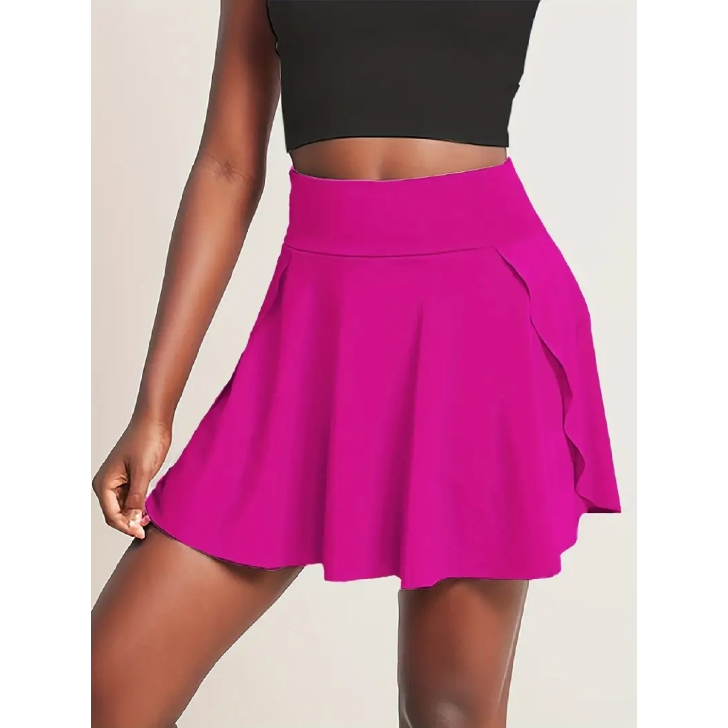 Lucky Life Kadın Yüksek Bel Cepli Sandy Short Etek Lucky Life Kadın Yüksek Bel Cepli Sandy Short Etek