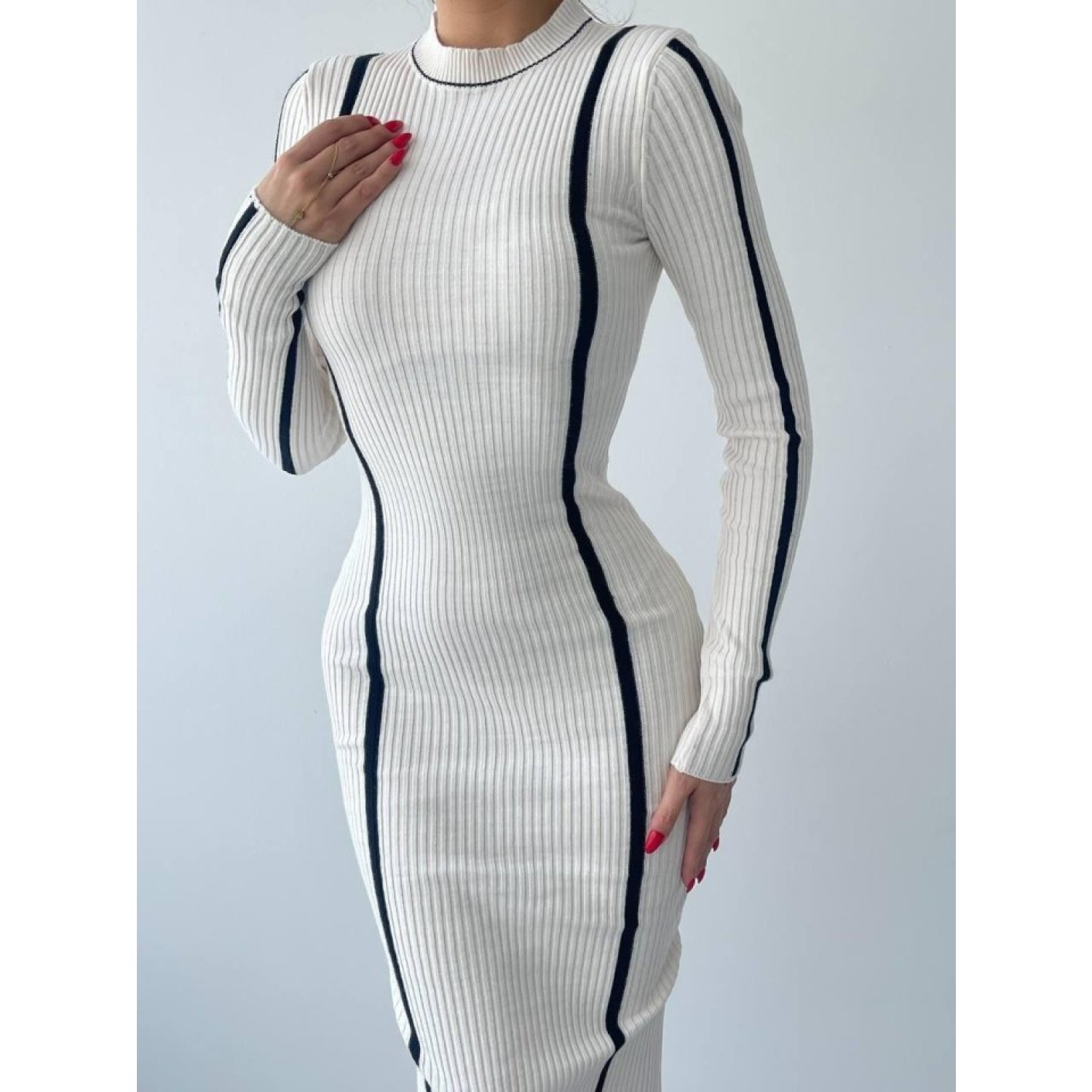 Lucky Life Kadın Triko Elbise