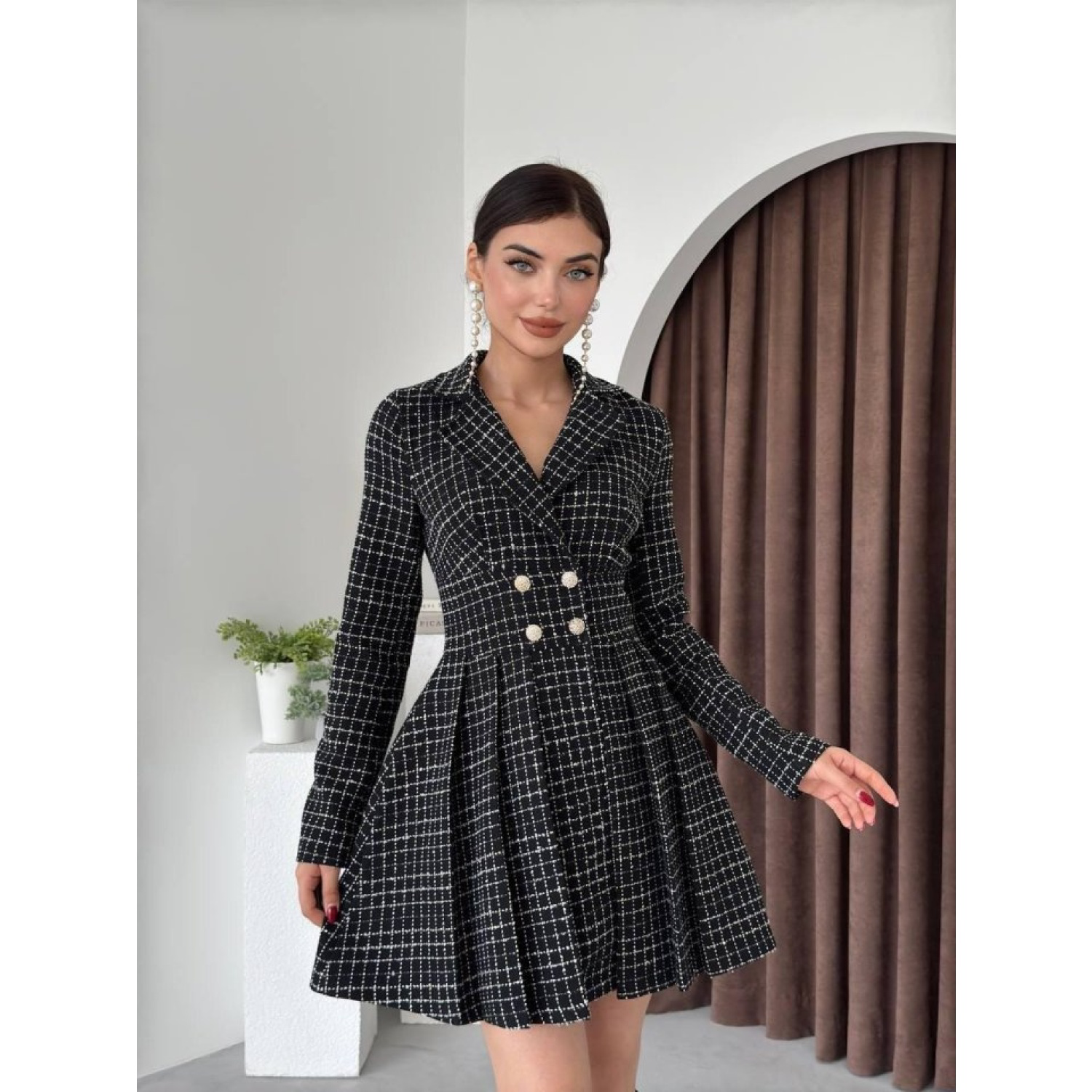 Lucky Life Kadın Daiva Chanel Ceket
