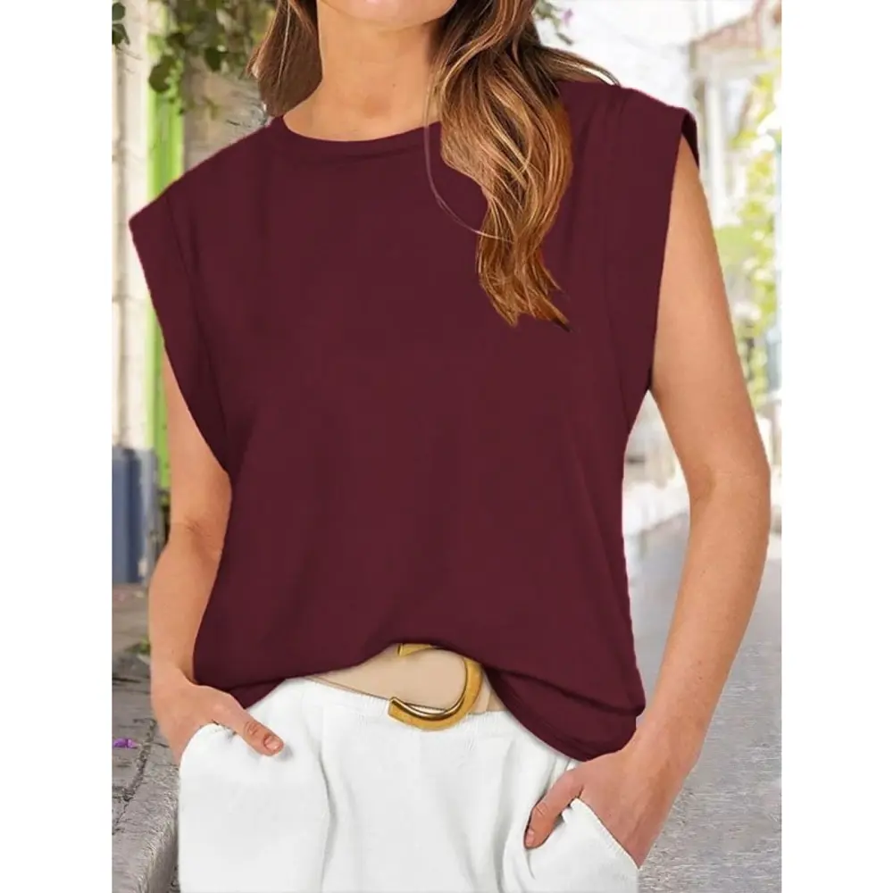 Lucky Life Kadın Kısa Kollu Bisiklet Yaka Viskon Bluz