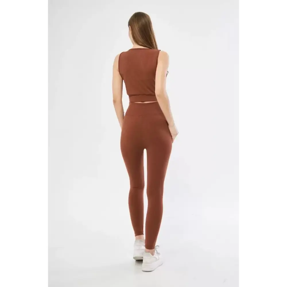 Lucky Life Kadın Lucky Life Kadın Crop Tayt İkili Spor Takımı - K