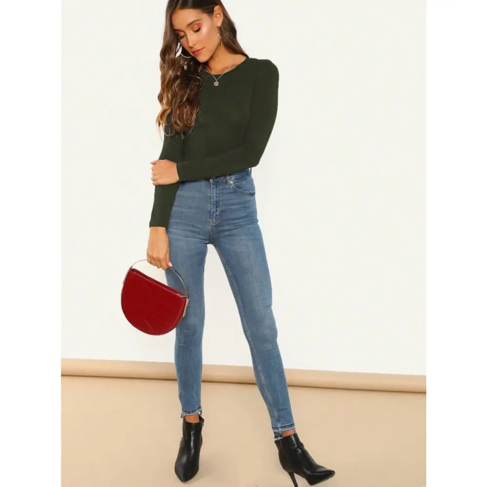 Lucky Life Kadın Sandy Kumaş Bodysuit