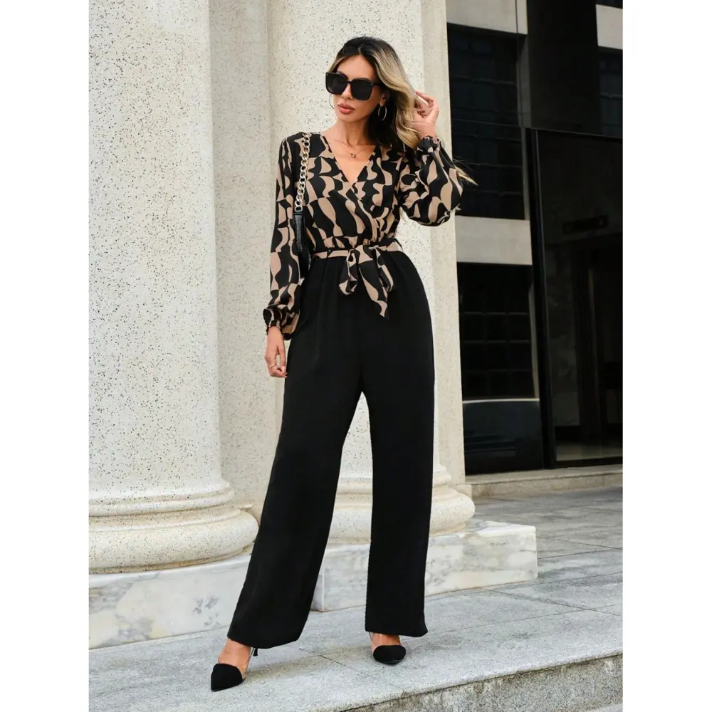 Lucky Life Kadın Uzun Kollu Kruvaze Yakalı Belden Kuşaklı üst Dal