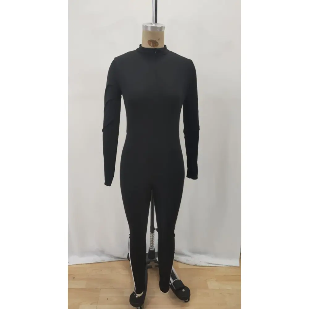 Lucky Life Kadın Uzun Kollu önden Fermuarlı şardonlu Dalgıç Tulum