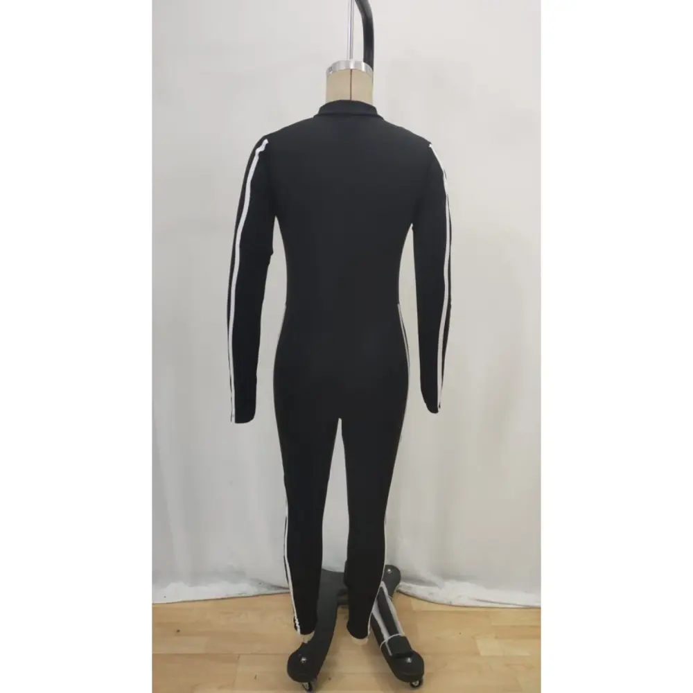 Lucky Life Kadın Uzun Kollu önden Fermuarlı şardonlu Dalgıç Tulum