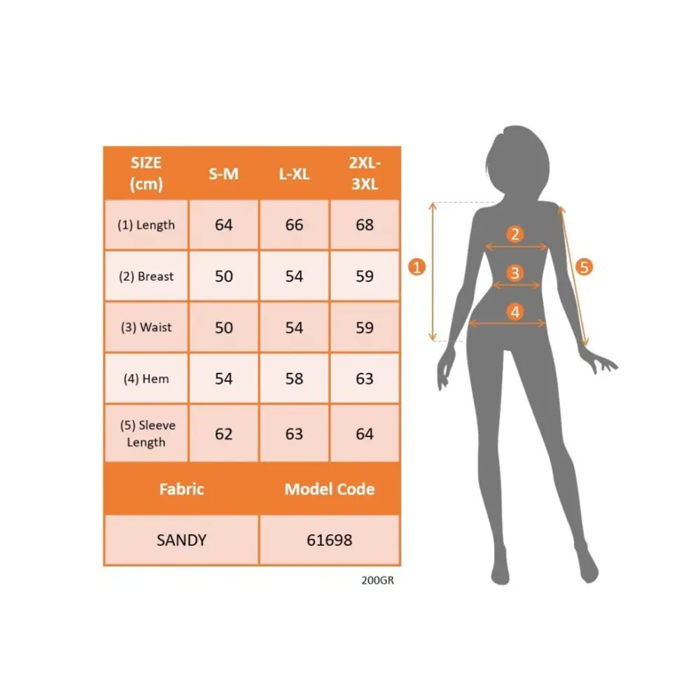 Lucky Life Kadın Uzun Kollu V Yakalı Kolları Ispanyol Detayı Sand
