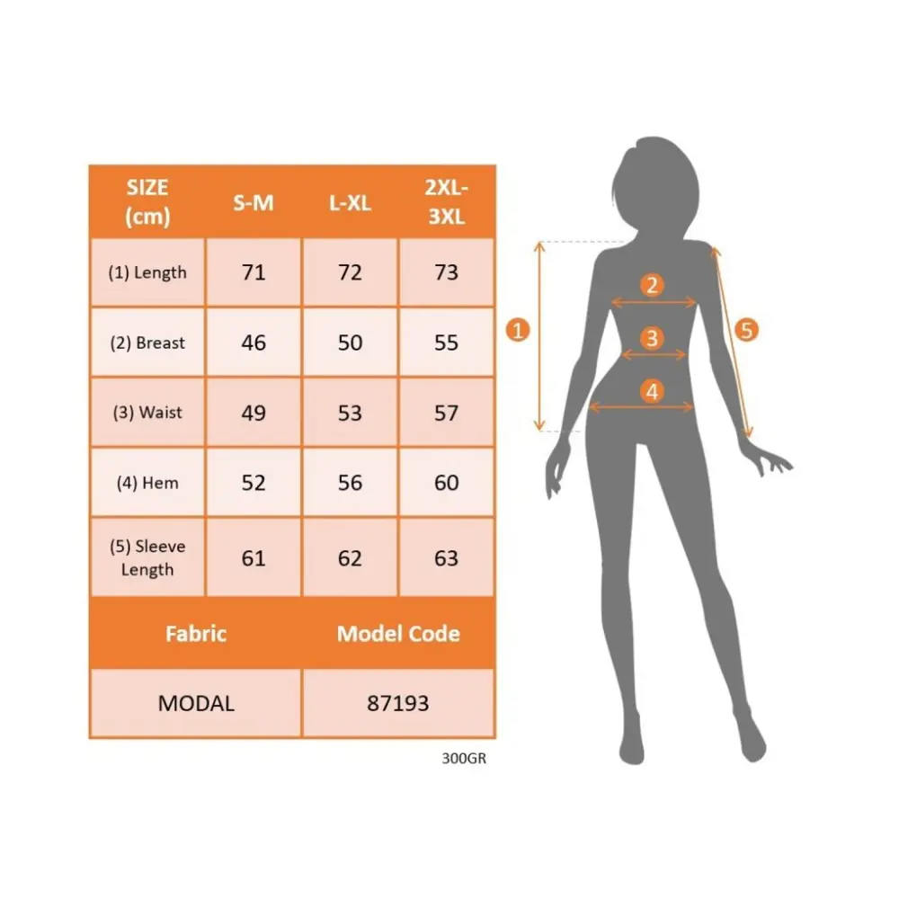 Lucky Life Kadın  Uzun Kollu Yakadan Fermuarlı Kot Görünüm Desenl