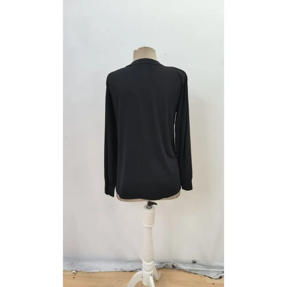 Lucky Life Kadın Uzun Kollu Yakalı Yakadan Bağcıklı Düğmeli Sandy