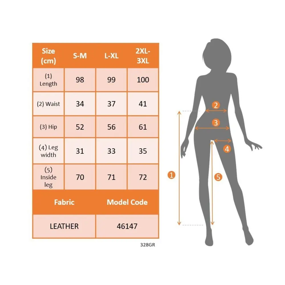 Lucky Life Kadın Yüksek Bel Lastikli Cepli Deri Detaylı Dalgıç Pa