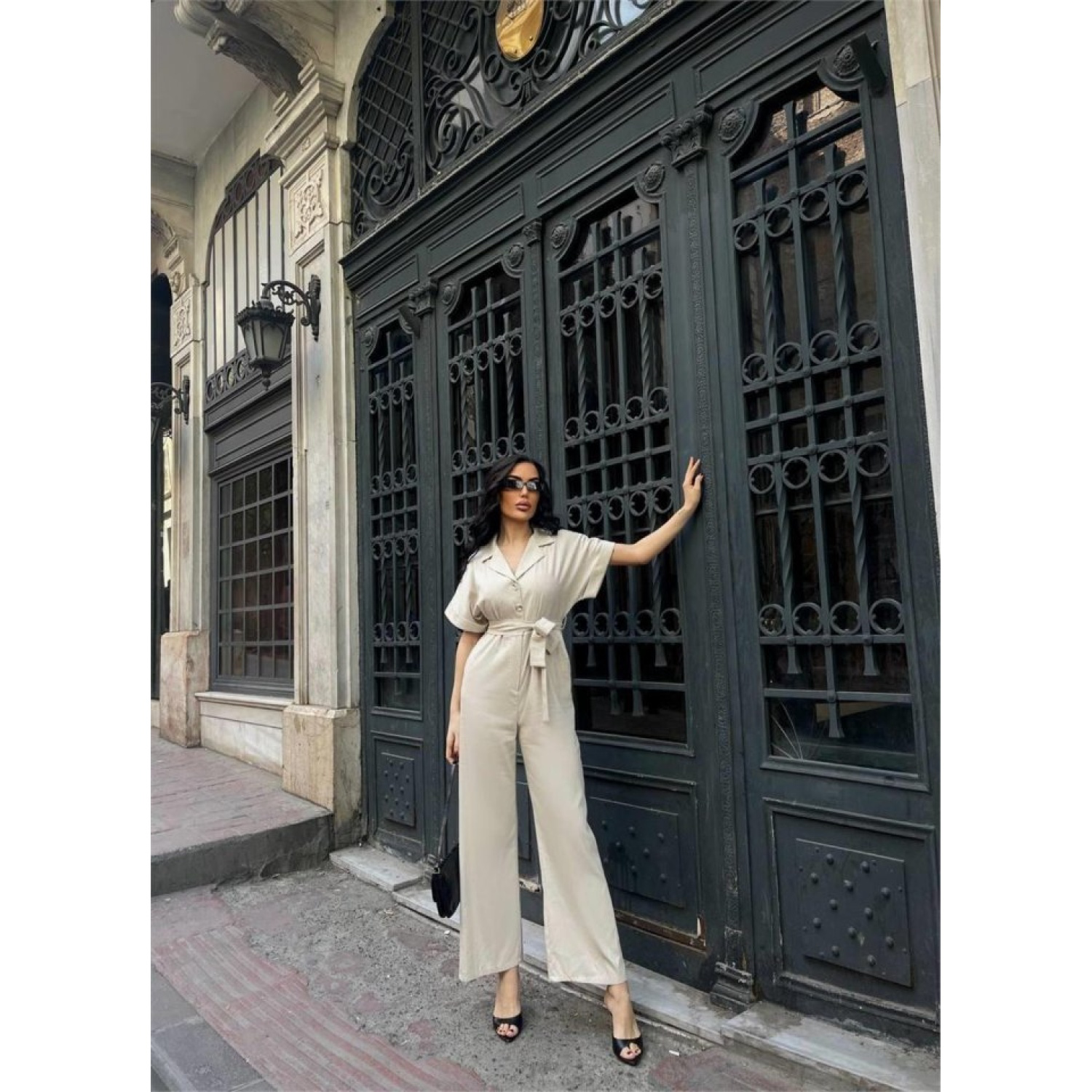 Lucky Life Lucky Life Kadın KETEN TULUM BEL BAĞLAMA DETAYLI - Kre