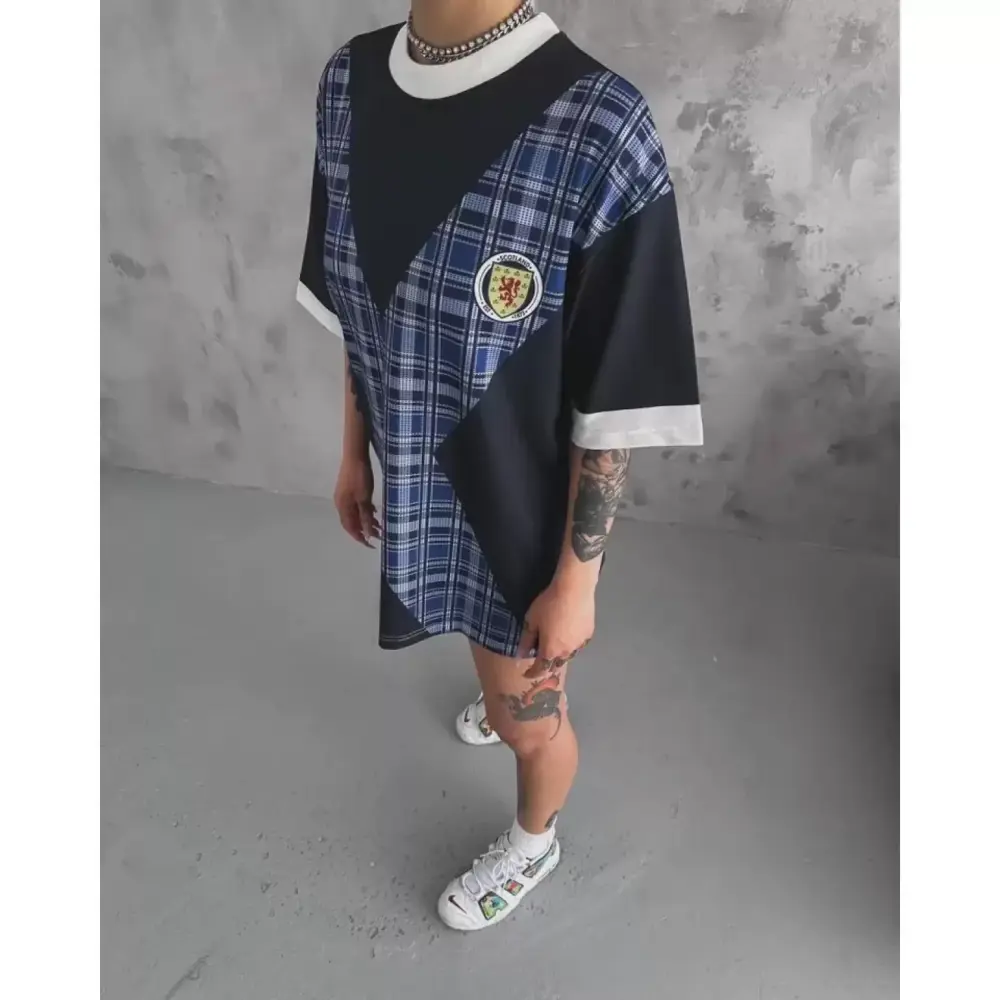 Lucky Life Unisex Bisiklet Yaka Baskılı Oversize T-Shirt - Siyah