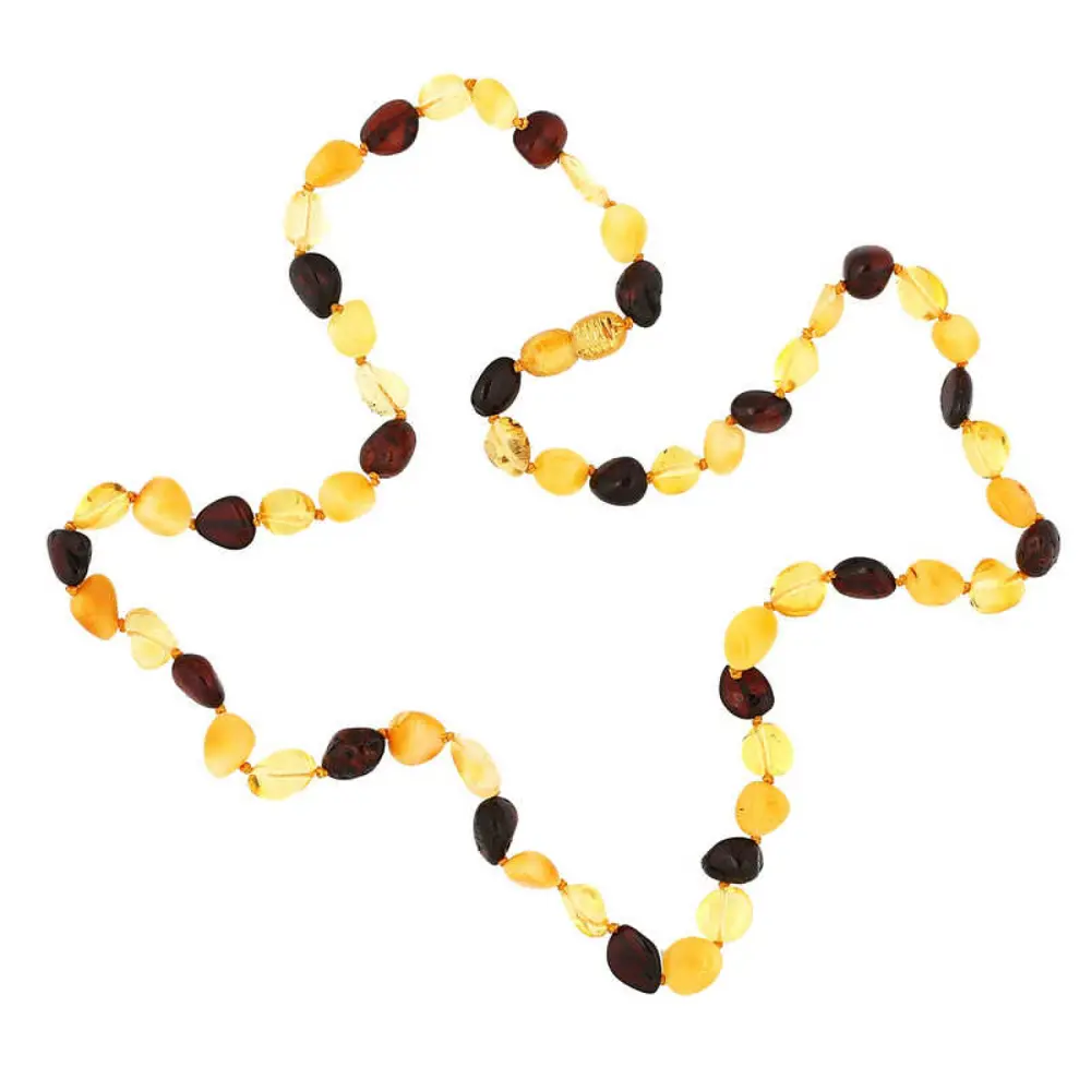 Lucky Life Yetişkin Damla Kehribar Kolye