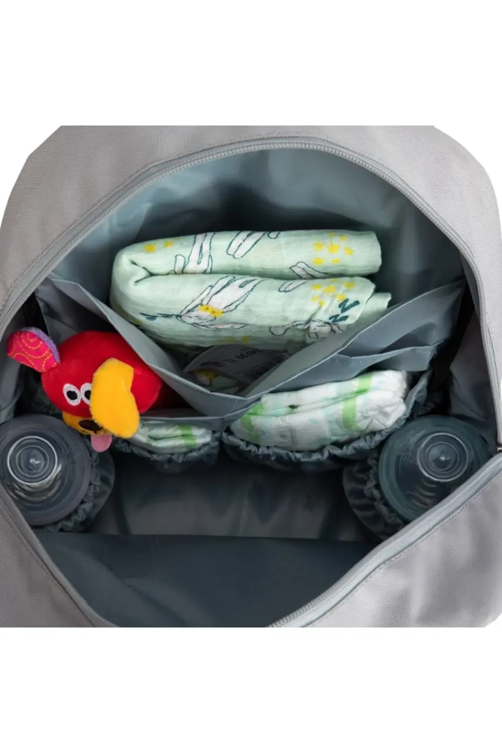 Luke Anne Bebek Bakım Sırt Çantası Açık Gri