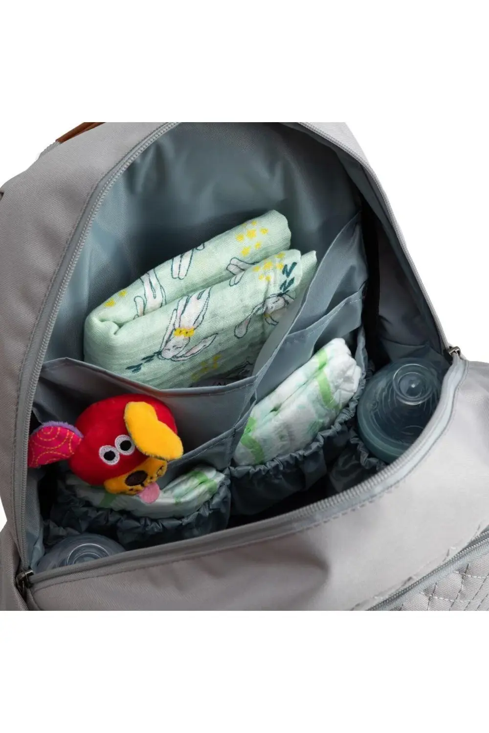 Luke Anne Bebek Bakım Sırt Çantası Koyu Gri