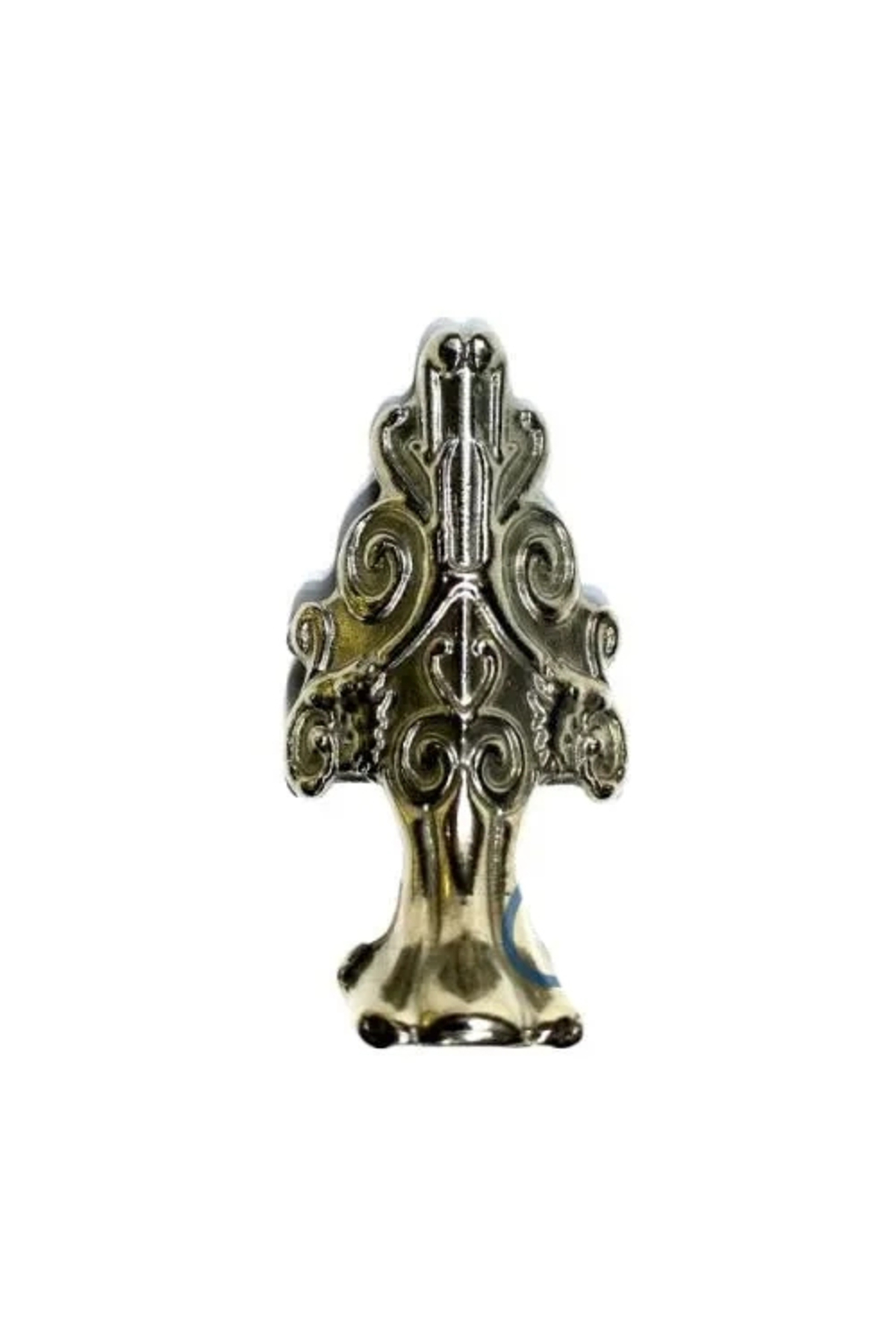 Vitrinix Lükens Sandık Ayağı, Kutu Ayak 4 Cm - Nikel