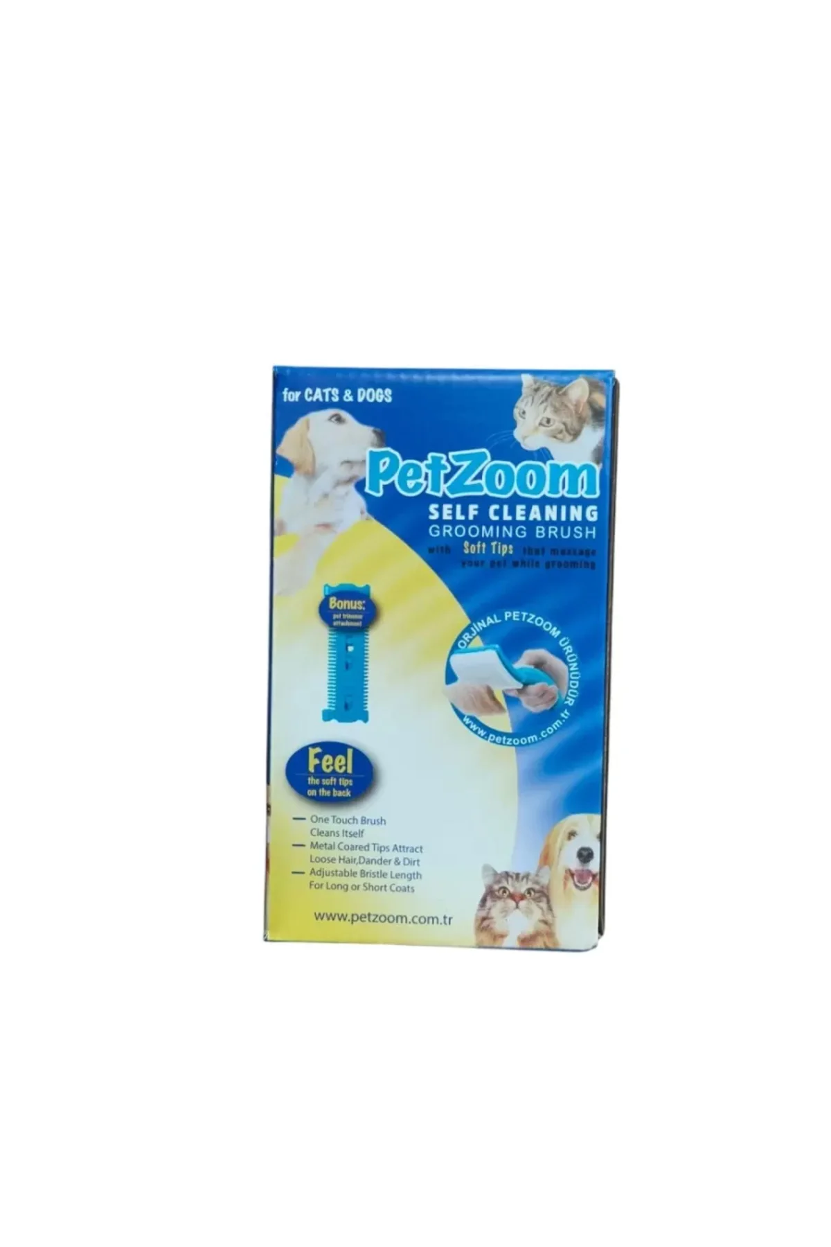 Lüks Basmalı Kedi Köpek Tarağı – Tüy Toplama Ve Temizleme, Ergono