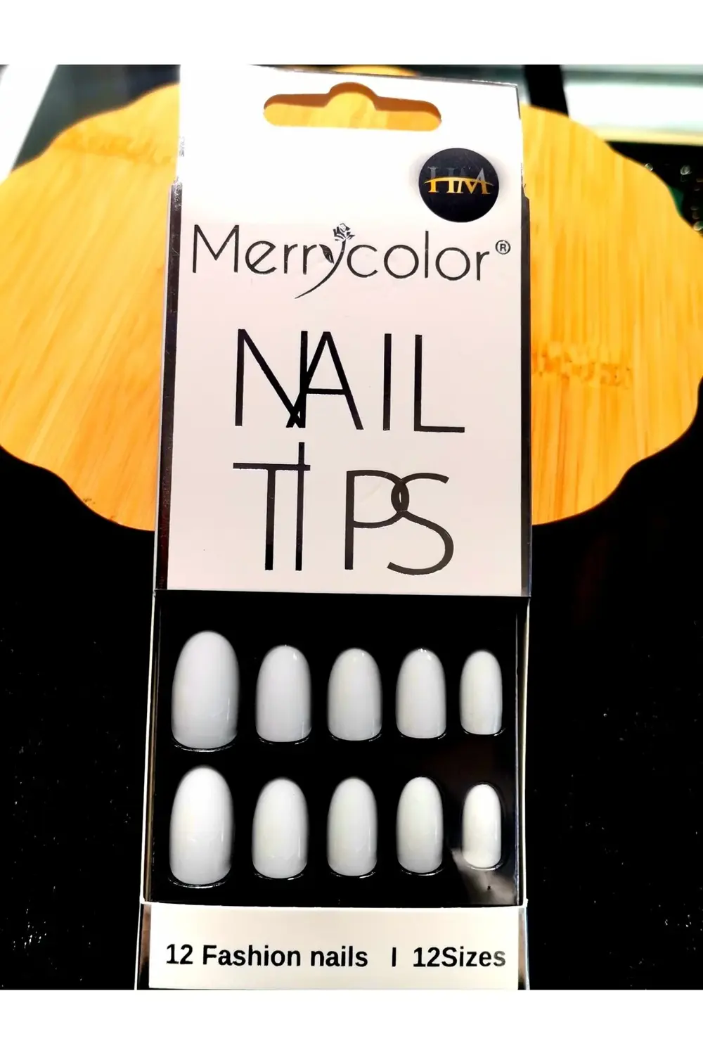 Lüks Beyaz Takma Tırnak