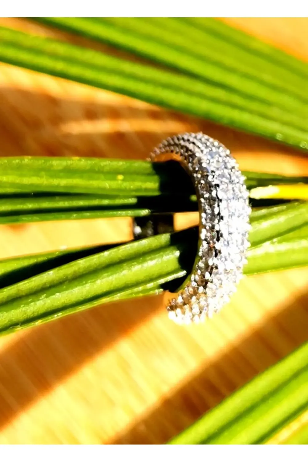 Lüks Çelik Gümüş Renk Kıkırdak Küpe