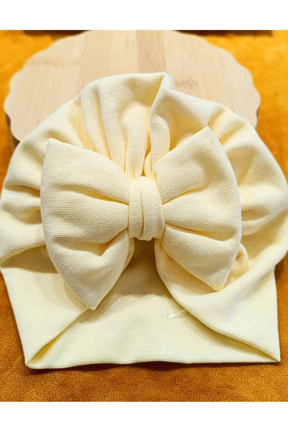 Lüks Çift Taraflı Yumuşak Bebek Bonesi