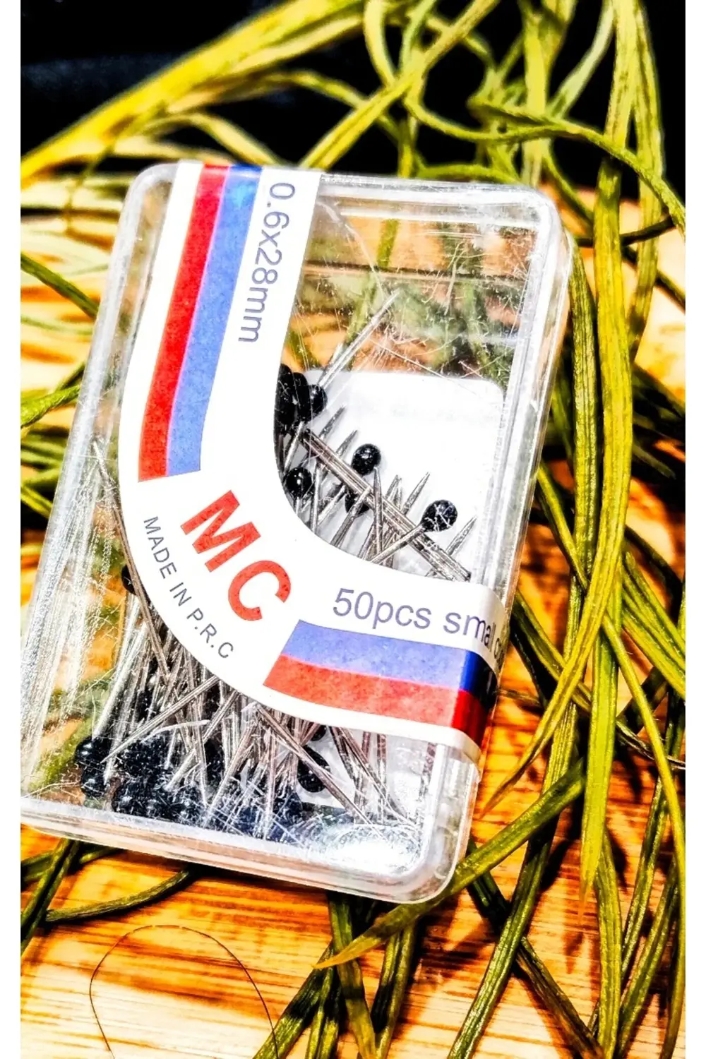 Lüks Çoklu Siyah Eşarp İğnesi