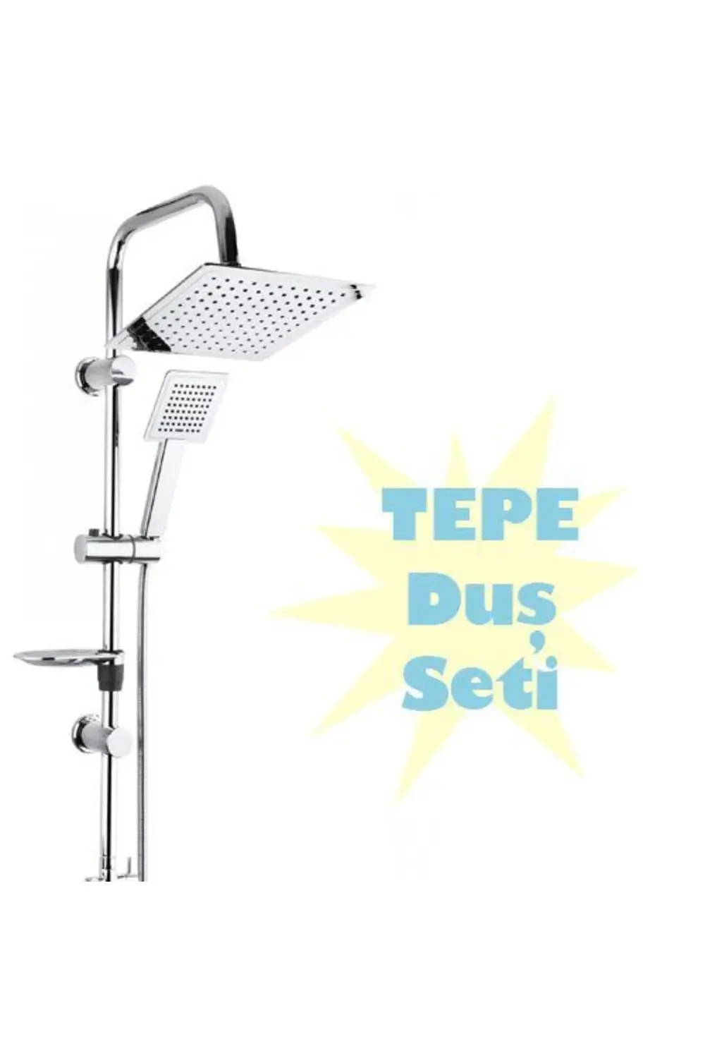 Lüks Duş Robotu Tepe Duş Seti Duş Başlığı Sistemi Seti Yağmurlama