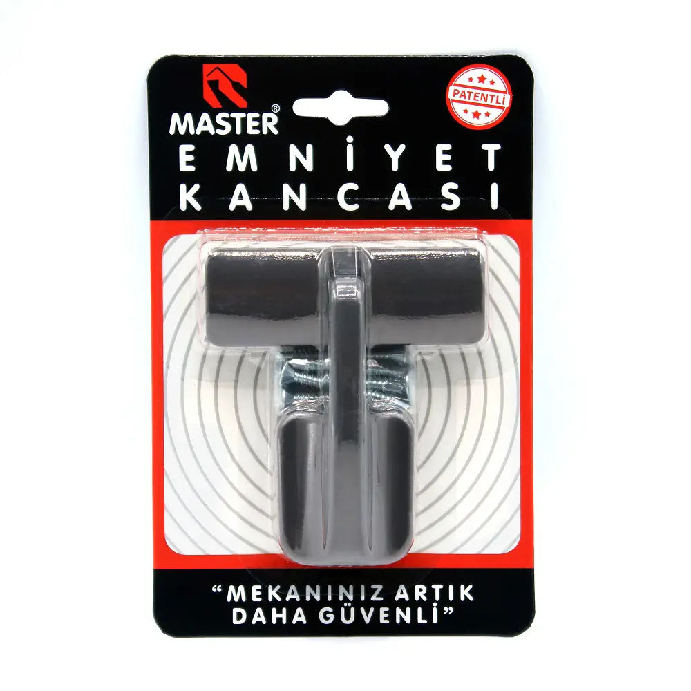 Lüks Emniyet Kancası Antrasit