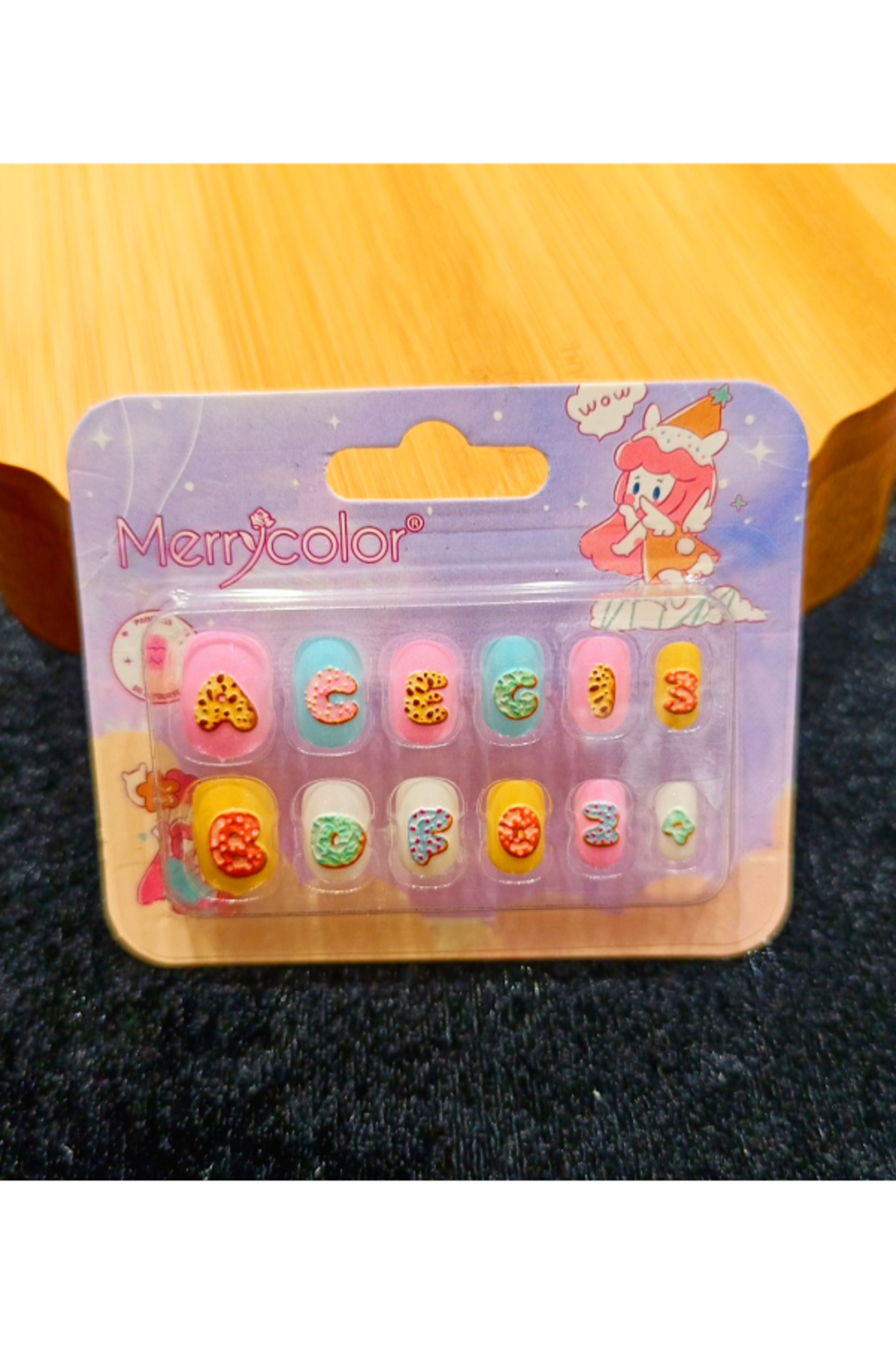 Monalisa Home Lüks Figürlü Çocuk Takma Tırnak