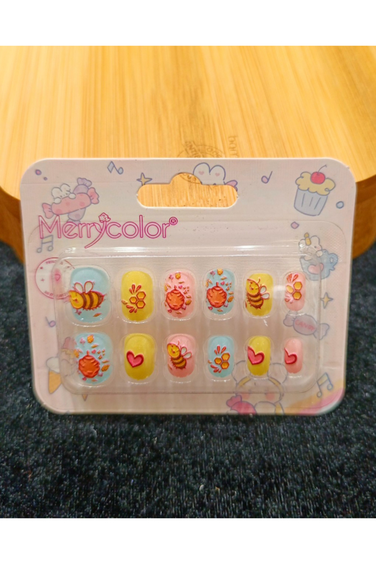 Monalisa Home Lüks Figürlü Çocuk Takma Tırnak