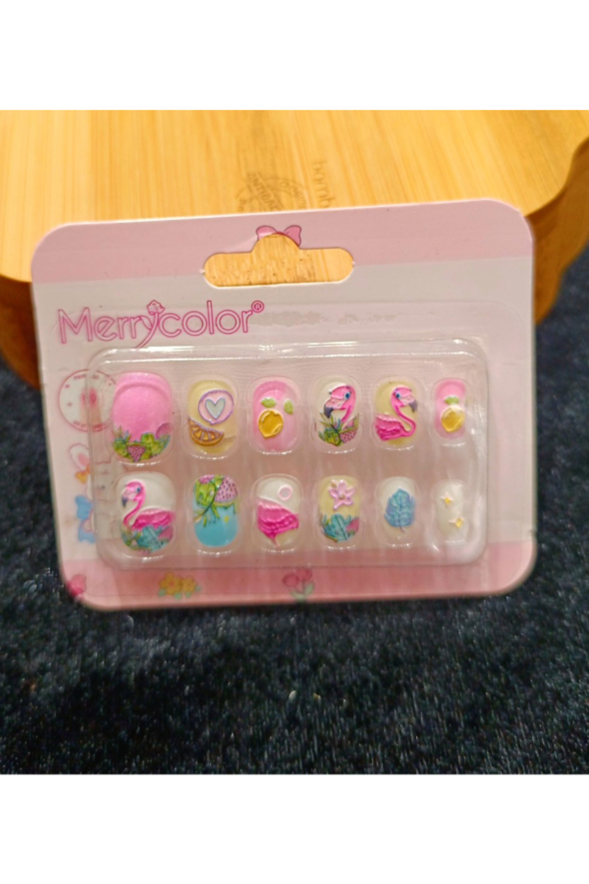 Monalisa Home Lüks Figürlü Çocuk Takma Tırnak