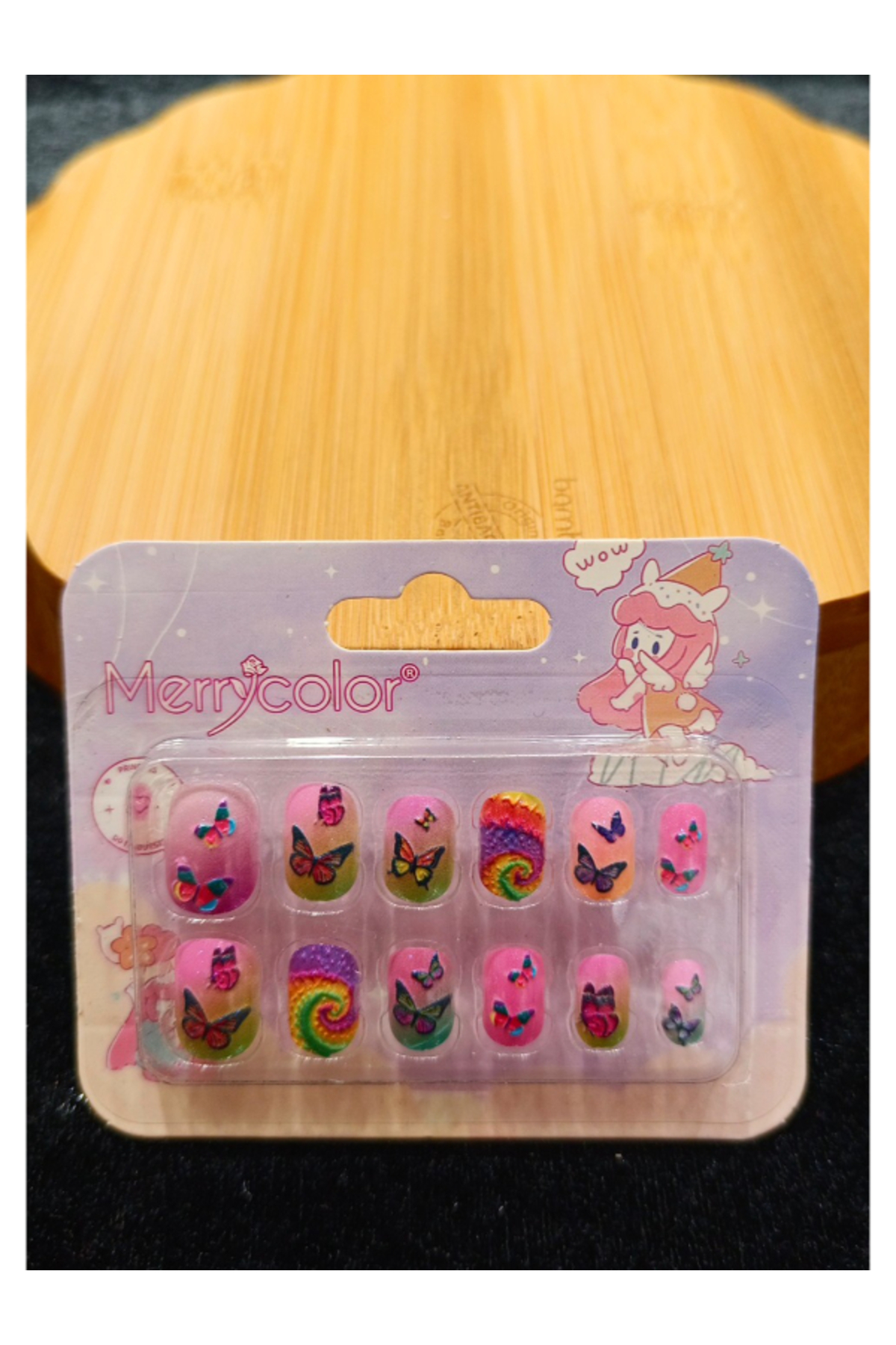 Monalisa Home Lüks Figürlü Çocuk Takma Tırnak