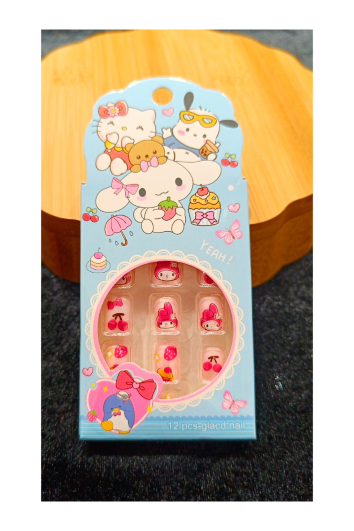 Monalisa Home Lüks Figürlü Çocuk Takma Tırnak