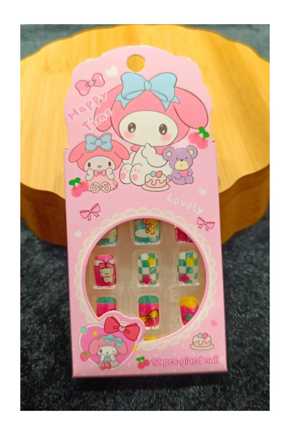 Lüks Figürlü Çocuk Takma Tırnak