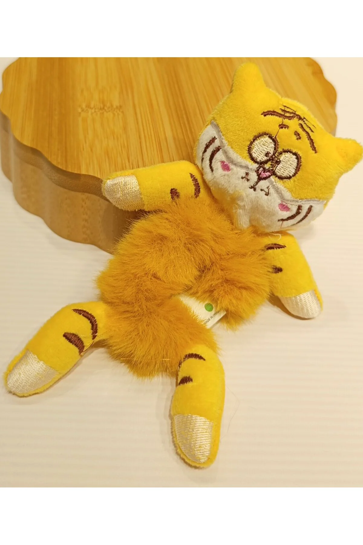 Lüks Figürlü Gösterişli Peluş Lastik Toka