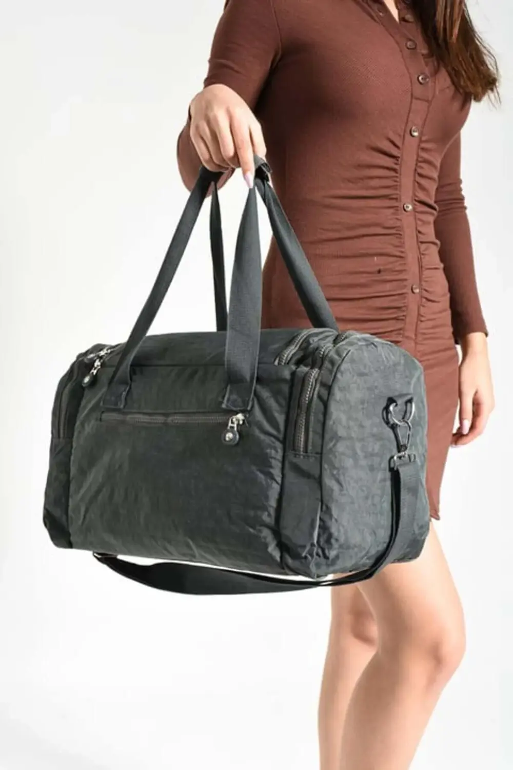 Lüks Figürlü Gösterişli Bol Bölmeli Seyahat Çanta