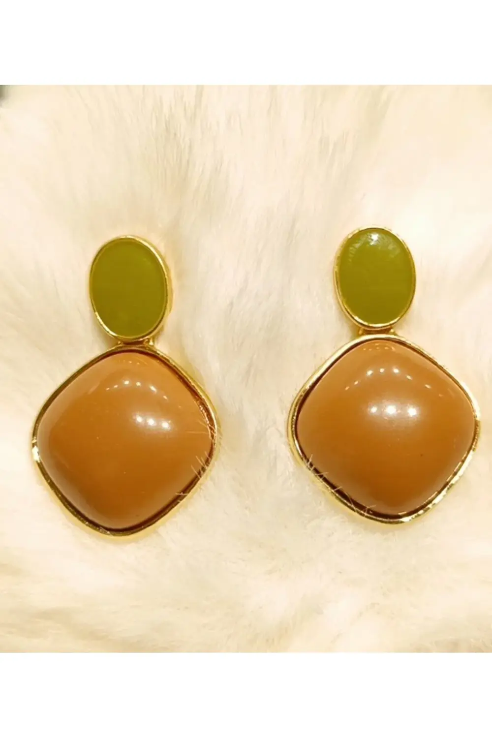 Monalisa Home Lüks Figürlü Gösterişli Küpe